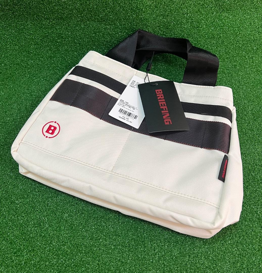 BRIEFING CART TOTE AT【WHITE】BRG233T45新品