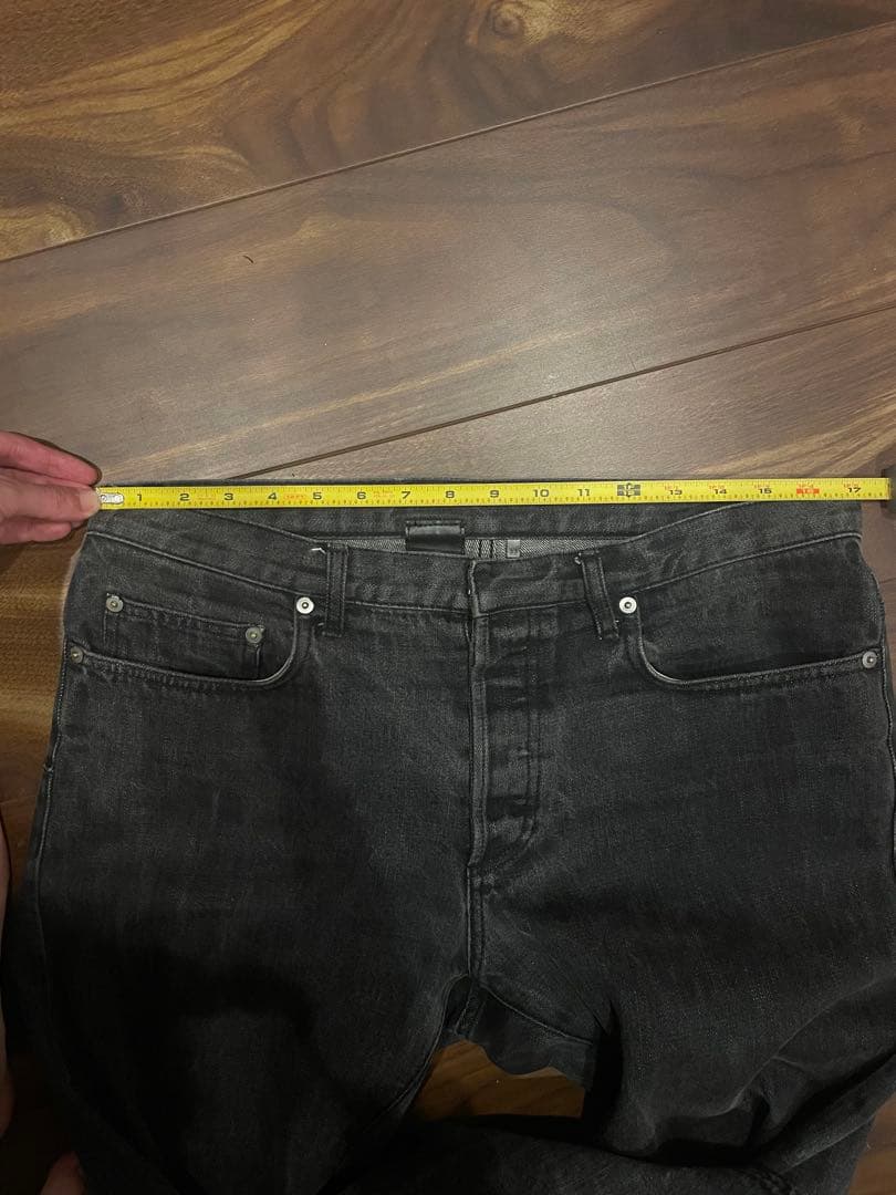 Dior Homme04AWエディ期 “VICTIM期”グレー スキニーデニム