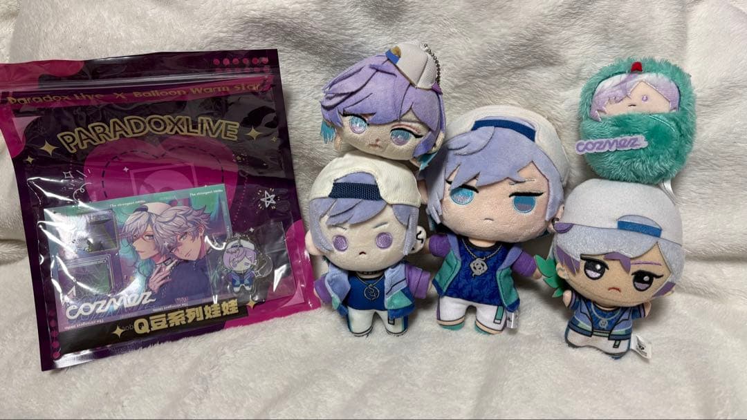 矢戸乃上珂波汰 Paradox Live パラライ ぬいぐるみ 气球暖暖星