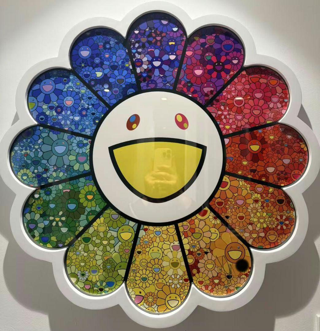 村上隆 ポスター お花がスパークル！