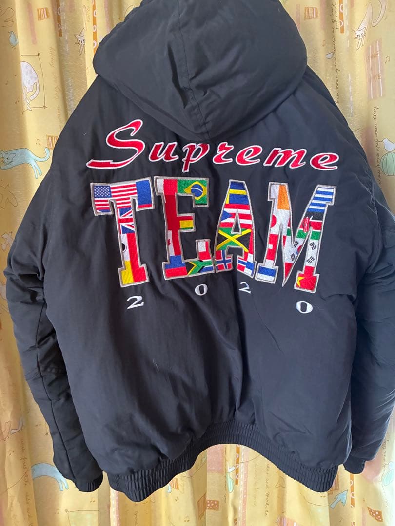 SUPREME TEAM PUFFY JACKET Sサイズ