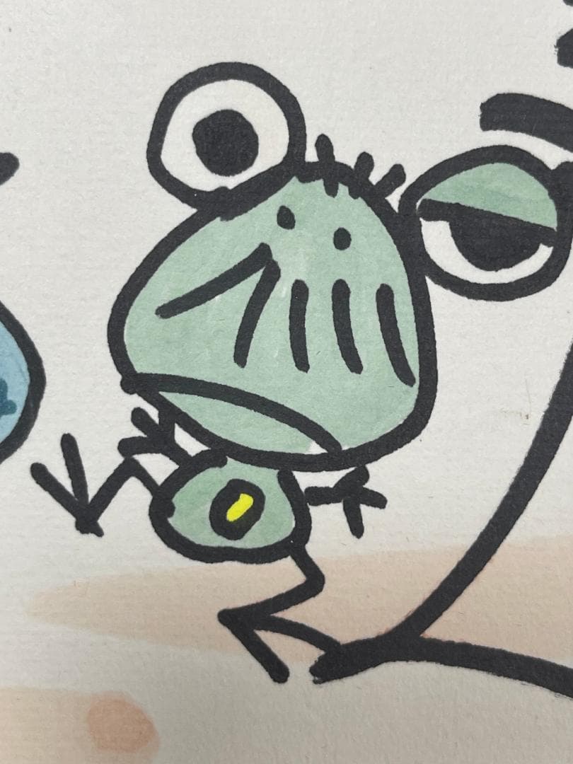 赤塚不二夫　おそ松くん【イヤミ】ビシェーッ！　直筆サイン色紙