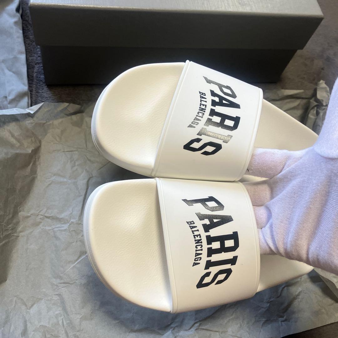 BALENCIAGA プールサンダル 38サイズ(24.5〜25cm)0706