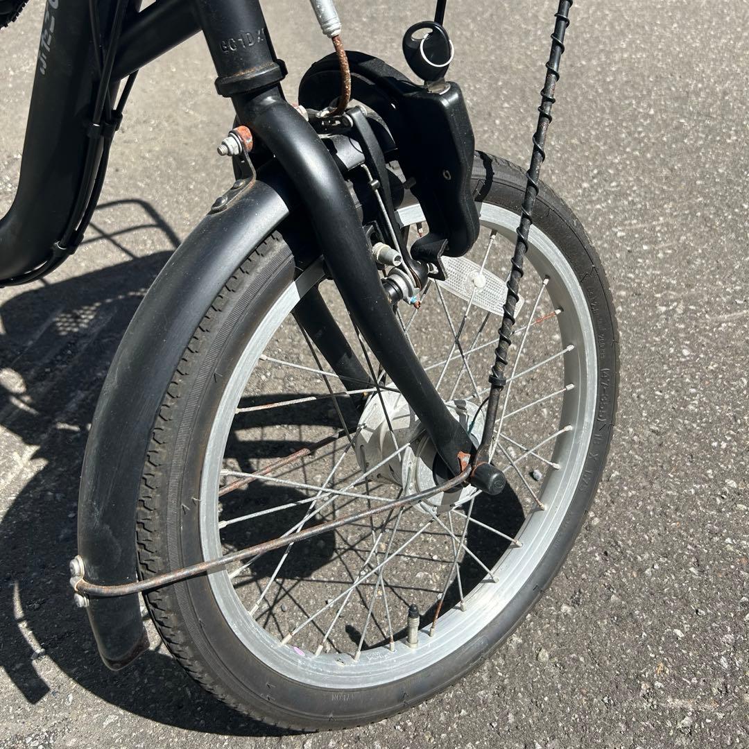 ふたごじてんしゃ（いしころくろいろ）電動なし