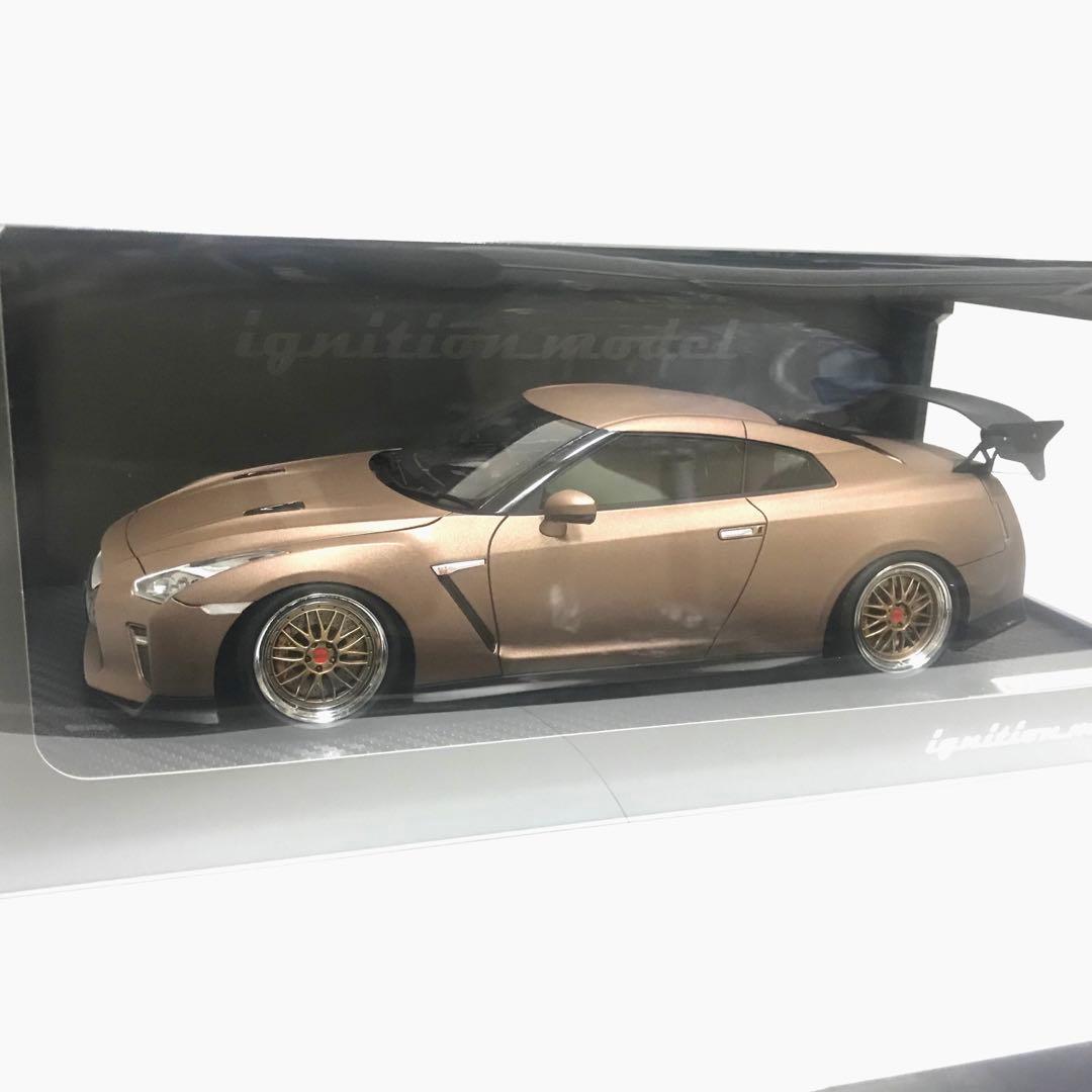 イグニッションモデル 1/18 日産 GT-R (R35) マットブラウン