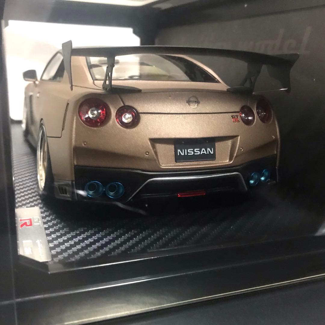 イグニッションモデル 1/18 日産 GT-R (R35) マットブラウン