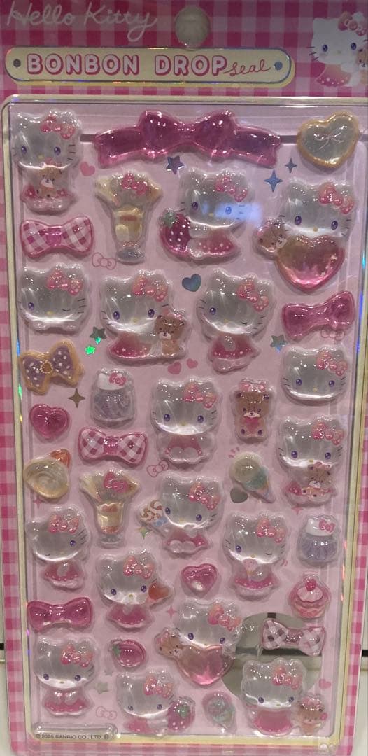 ボンボンドロップシールサンリオ正規品コンプリート8種