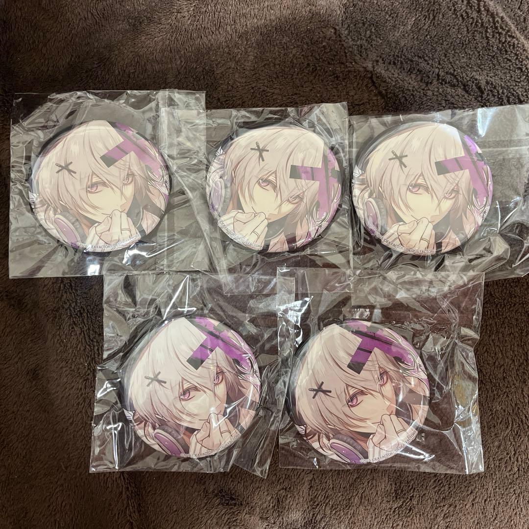 collar maliceカラマリ 岡崎契 缶バッジ 5点セット