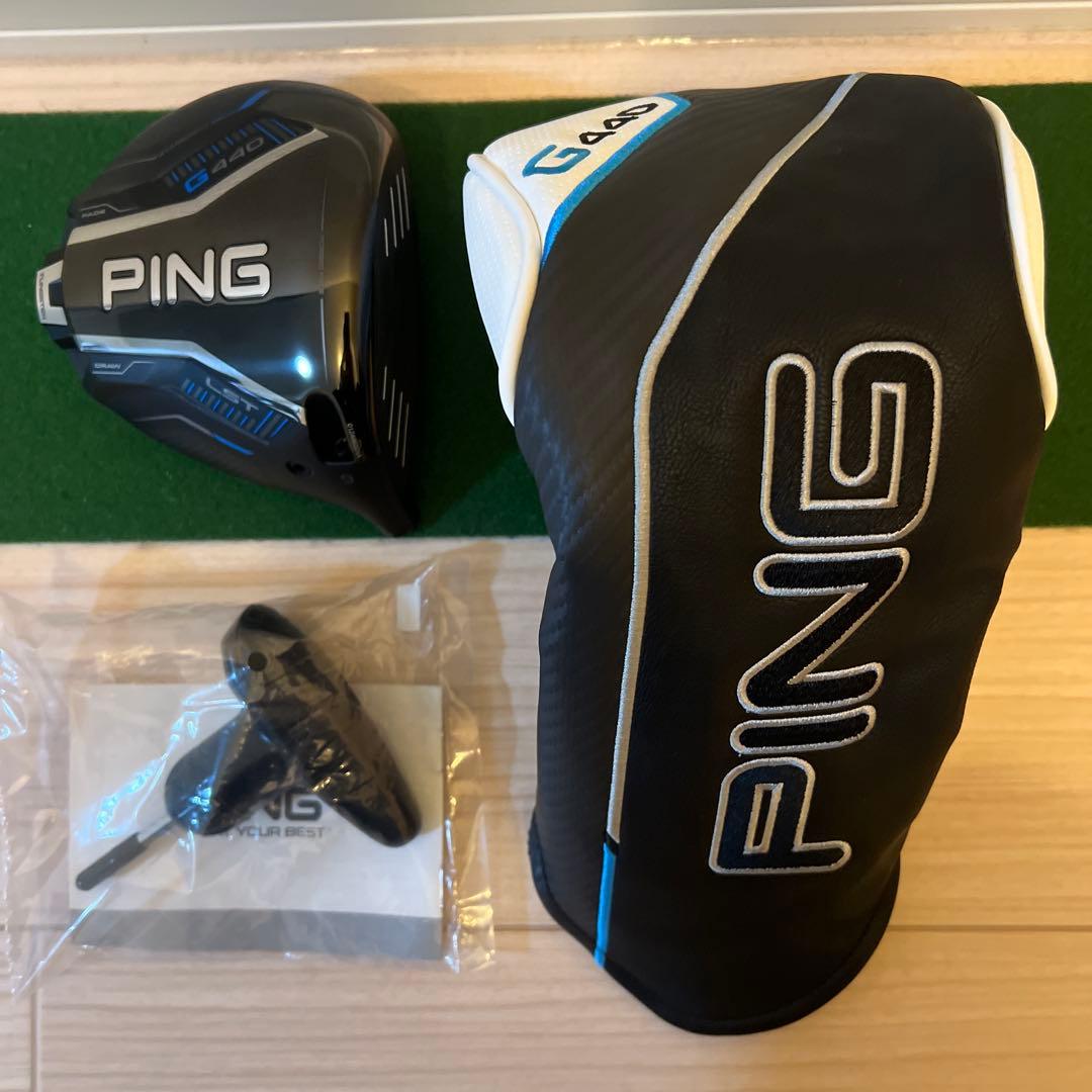 【ヘッドのみ】PING G440 LSTドライバー 9.0°