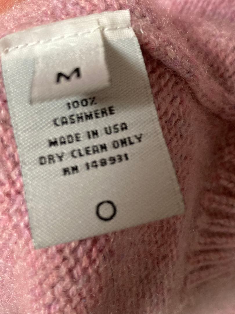 The Elder Statesman カシミアニット ピンク M