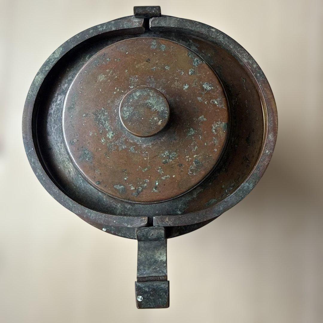 茶道具 水次 水注 薬缶 五郎三造　金谷　金屋　銅瓶？