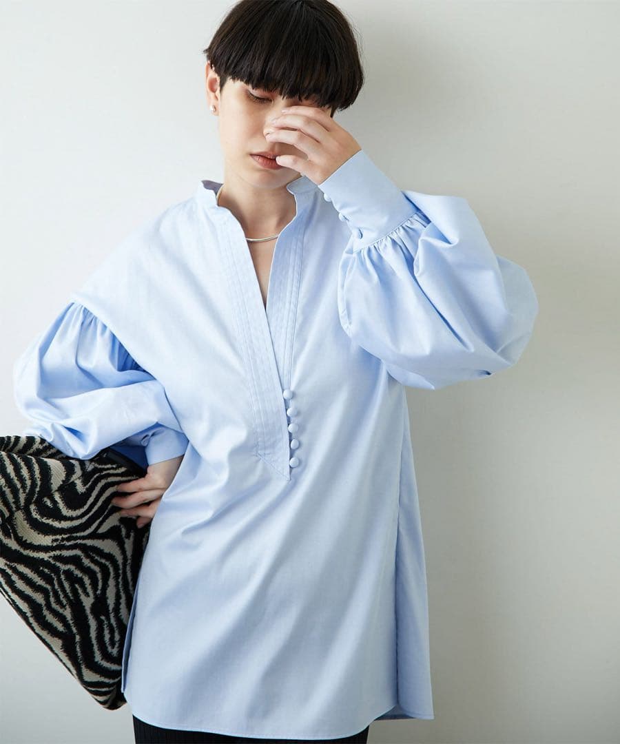 LANI様　美品　ウィムガゼット　オックス袖ボリュームブラウス　パフスリーブ