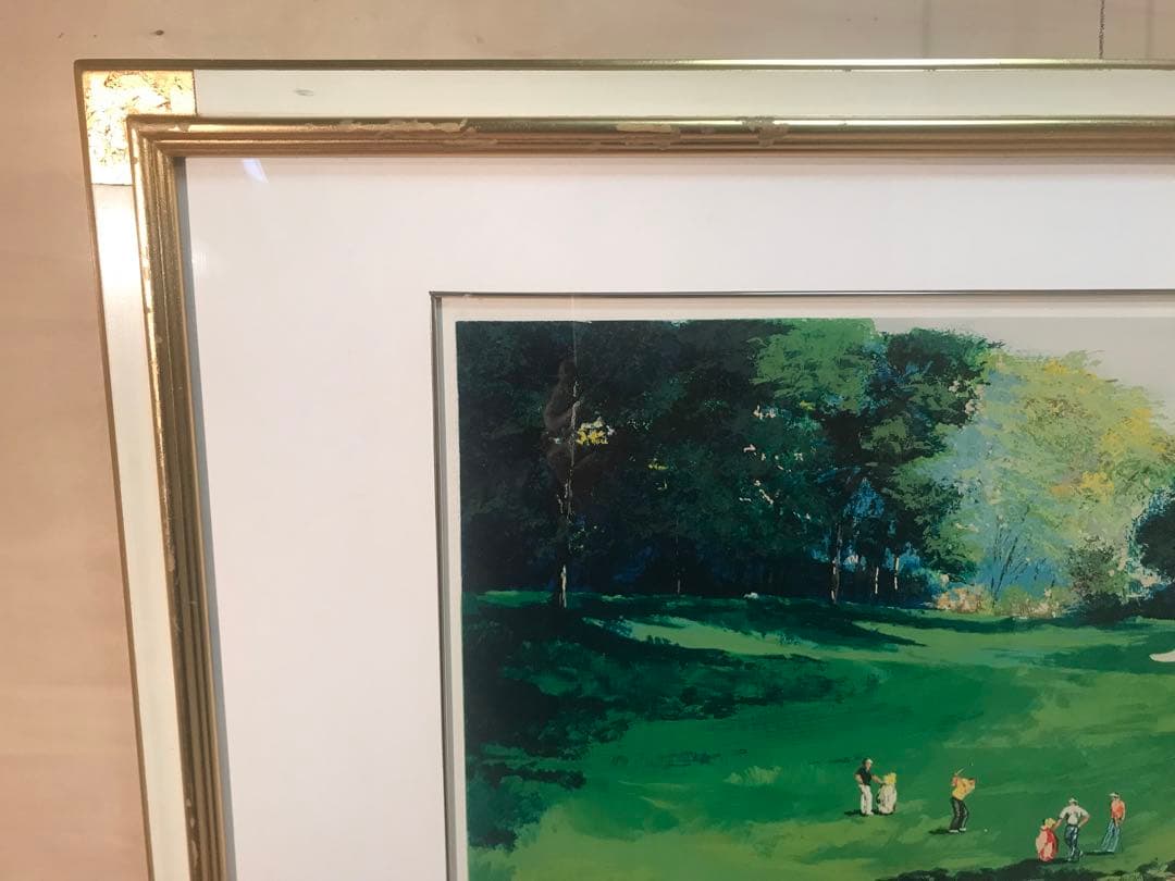 マークキング「アプローチショット」シルクスクリーン　直筆サイン・エディション有り