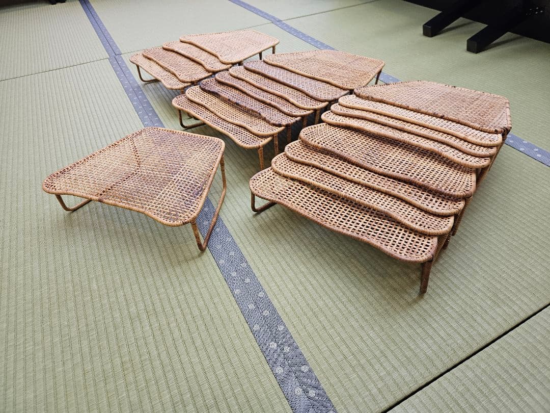 正座椅子　籐　20個