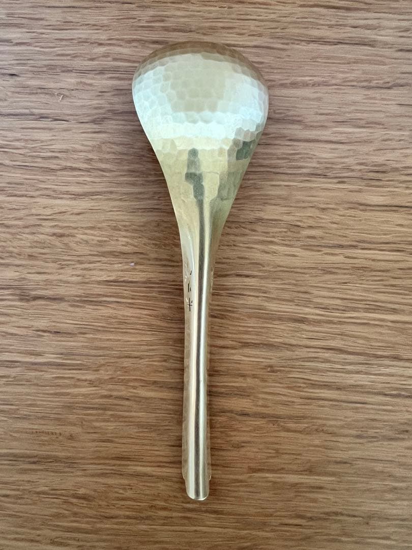 有次　真鍮　共柄チリレンゲ　4本セット