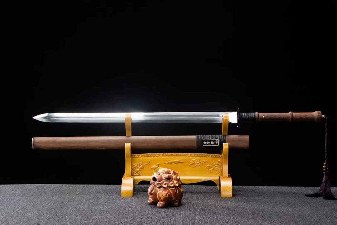 錚古寛刃漢剣-高性能マンガン鋼 古兵器 武具　刀装具　日本刀　模造刀 居合刀