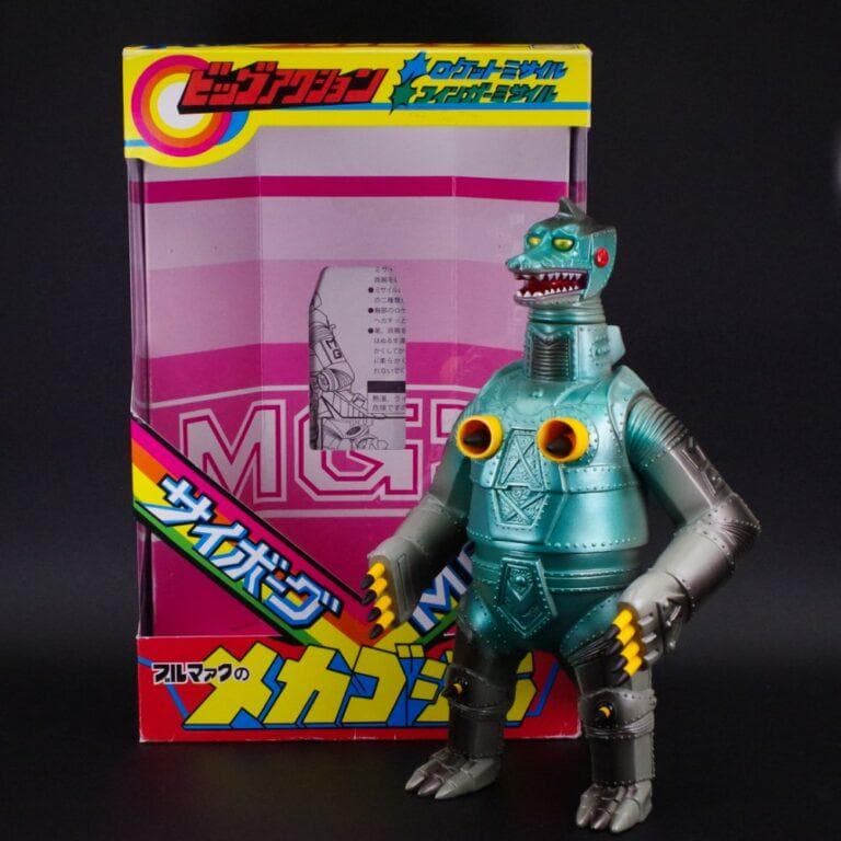 【ブルマァク】ミサイルメカゴジラ(パッケージカラー)ソフビ　新品
