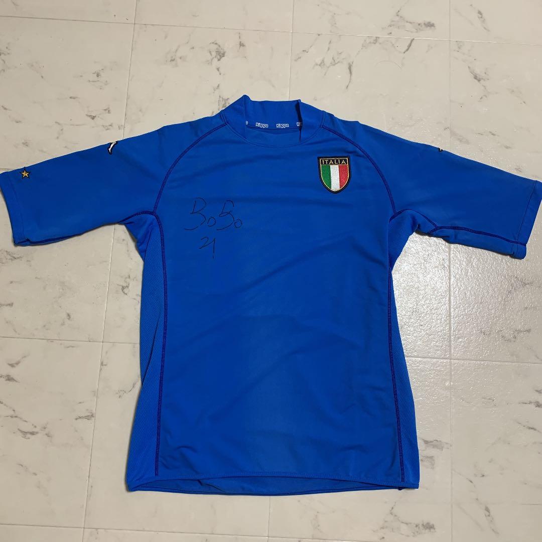 サッカー元イタリア代表クリスティアン・ヴィエリ　サイン入りユニフォーム