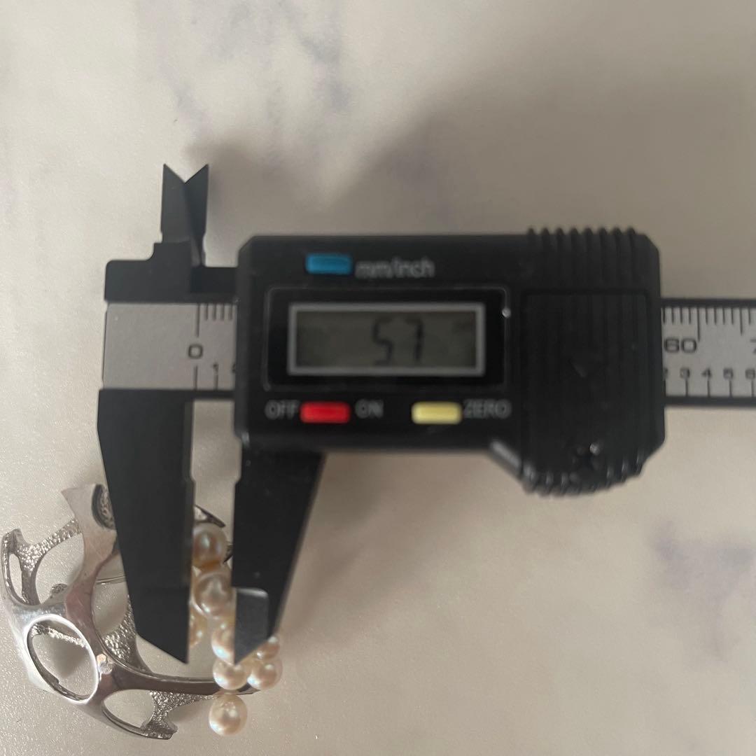 美品✨田崎真珠 TASAKI タサキ アコヤ真珠 パール ブローチ コサージュ