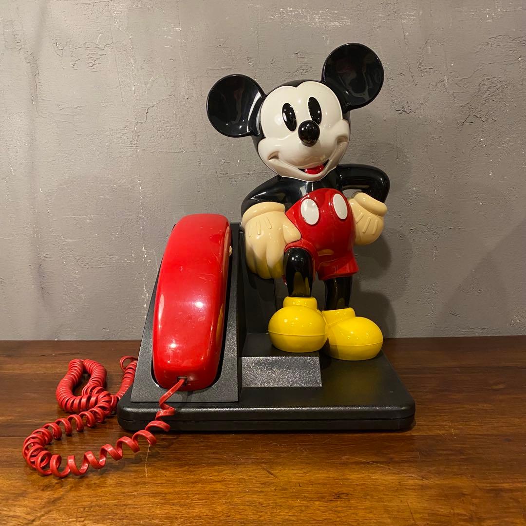 90s AT&T ミッキーマウス 電話機 ヴィンテージ コレクション 置物