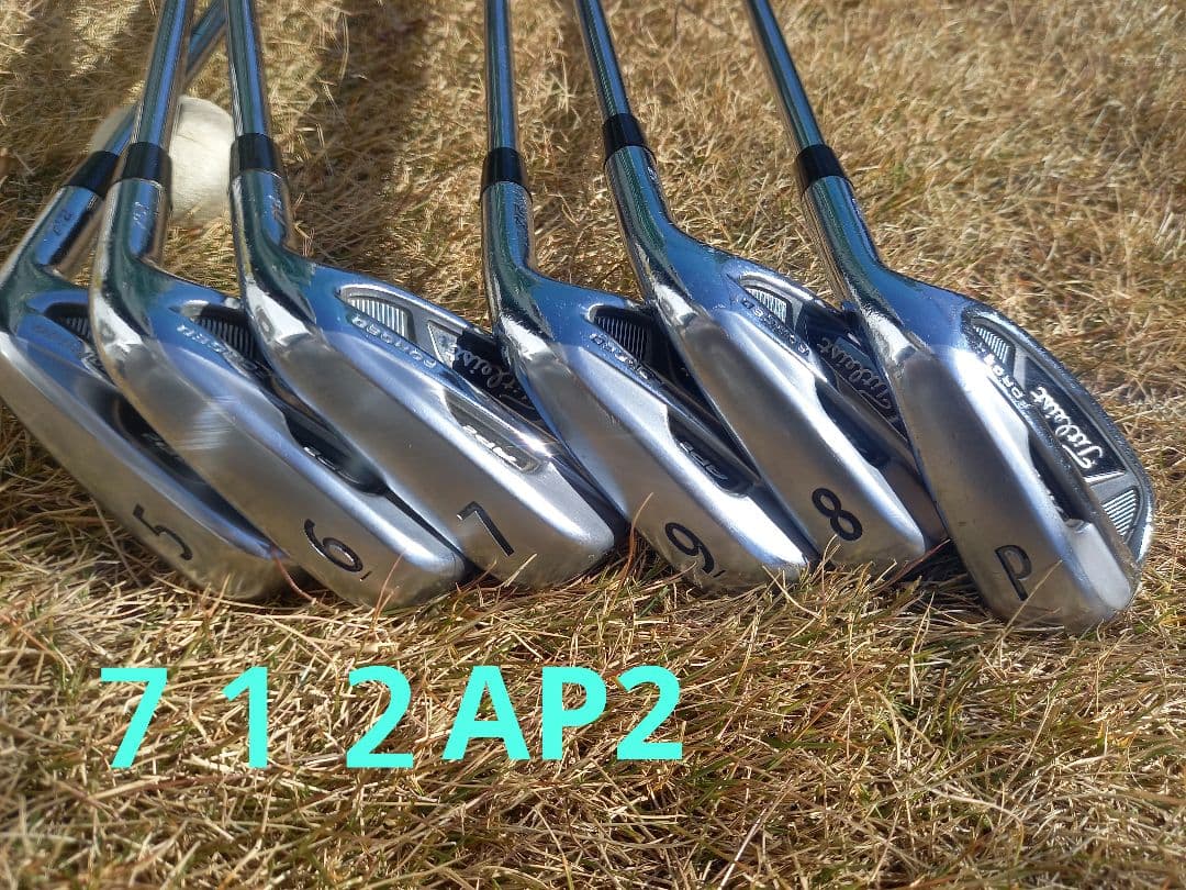 タイトリスト　アイアンセット　７１２　AP2　６本