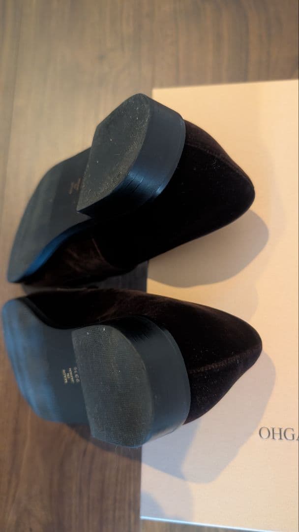 OHGA ダークブラウン ローファー