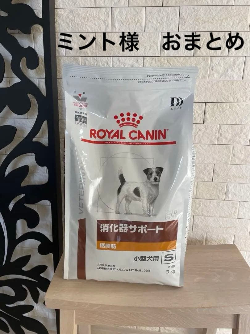 ミント様おまとめ　ロイヤルカナン消化器サポート低脂肪　小型犬用Ｓ　3Kg 2個