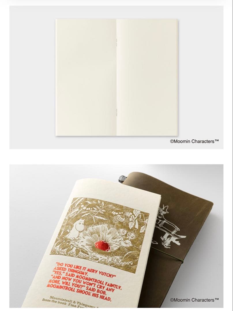 Moomin TRAVELER'S notebook 限定版