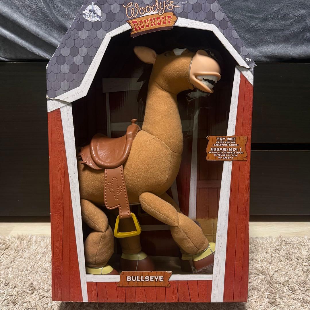 US版 トイストーリー ブルズアイ サウンドフィギュア ぬいぐるみ 人形