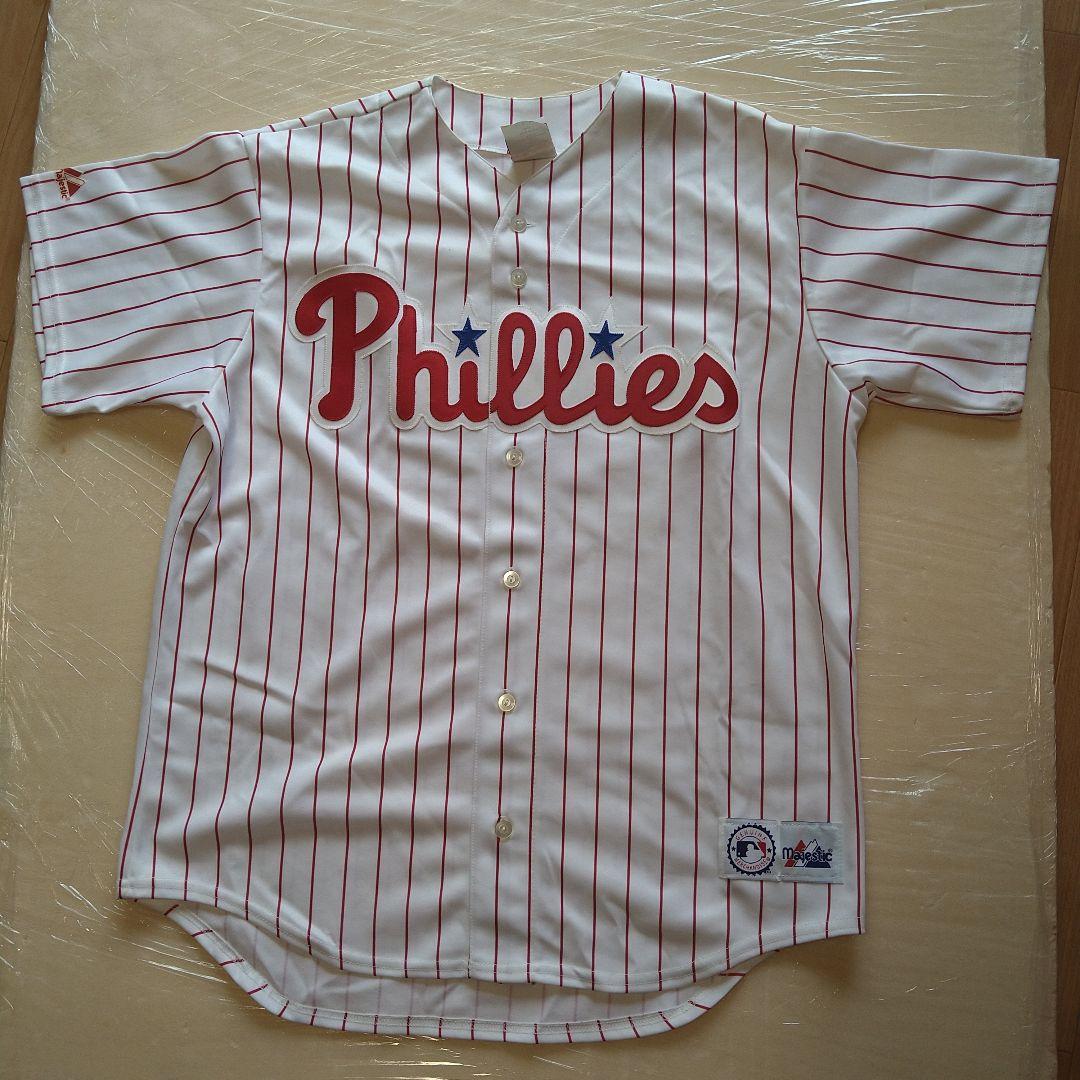 MLB メジャー　Phillies ストライプ ユニフォーム　フィリーズ