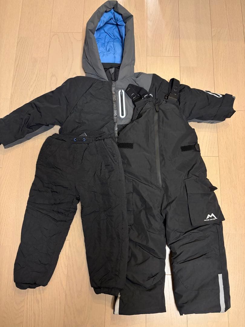 ZANASKI キッズ　スキーウェア 上下セット 上116 下110