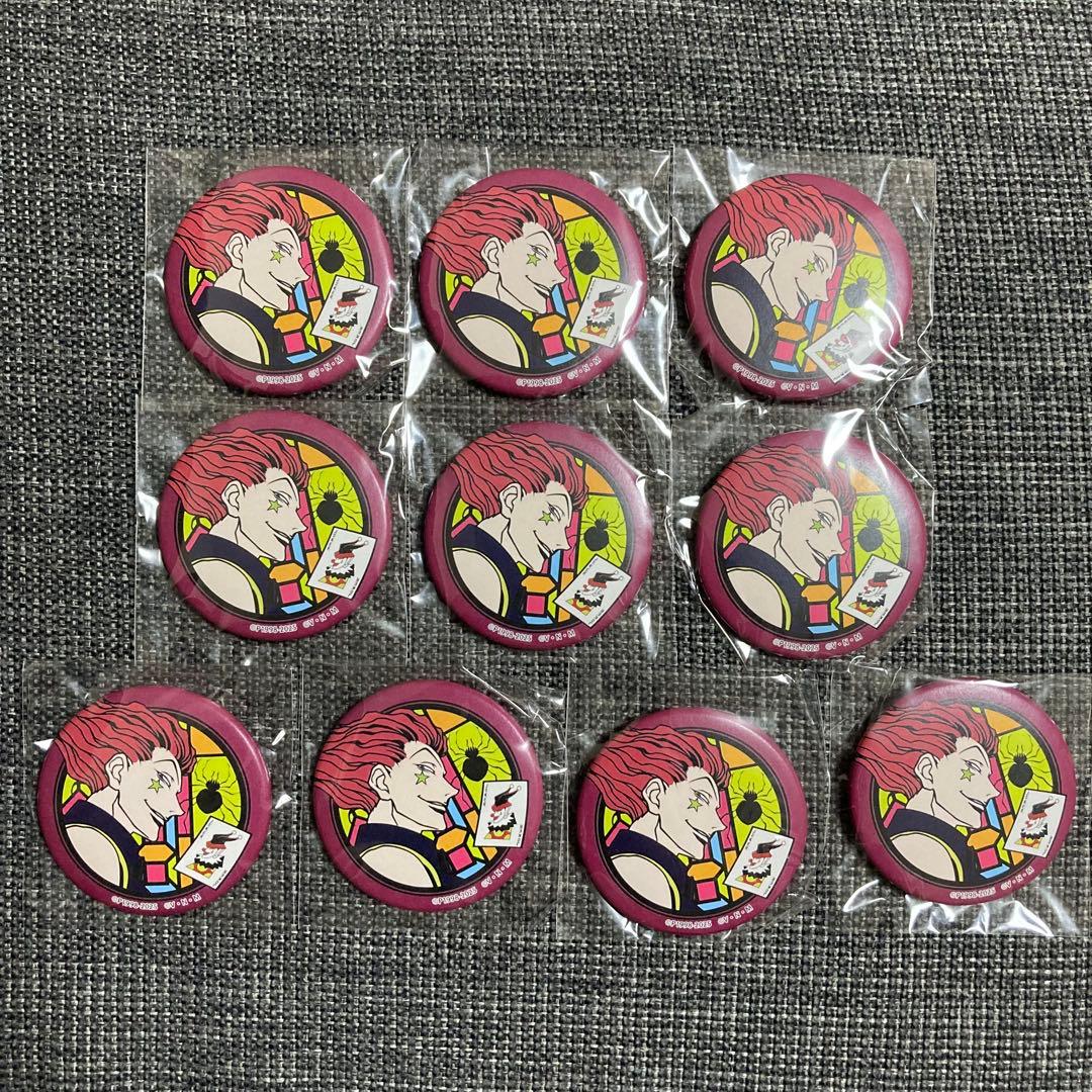 HUNTER×HUNTER 和紙缶バッジ ヒソカ ハンターハンター