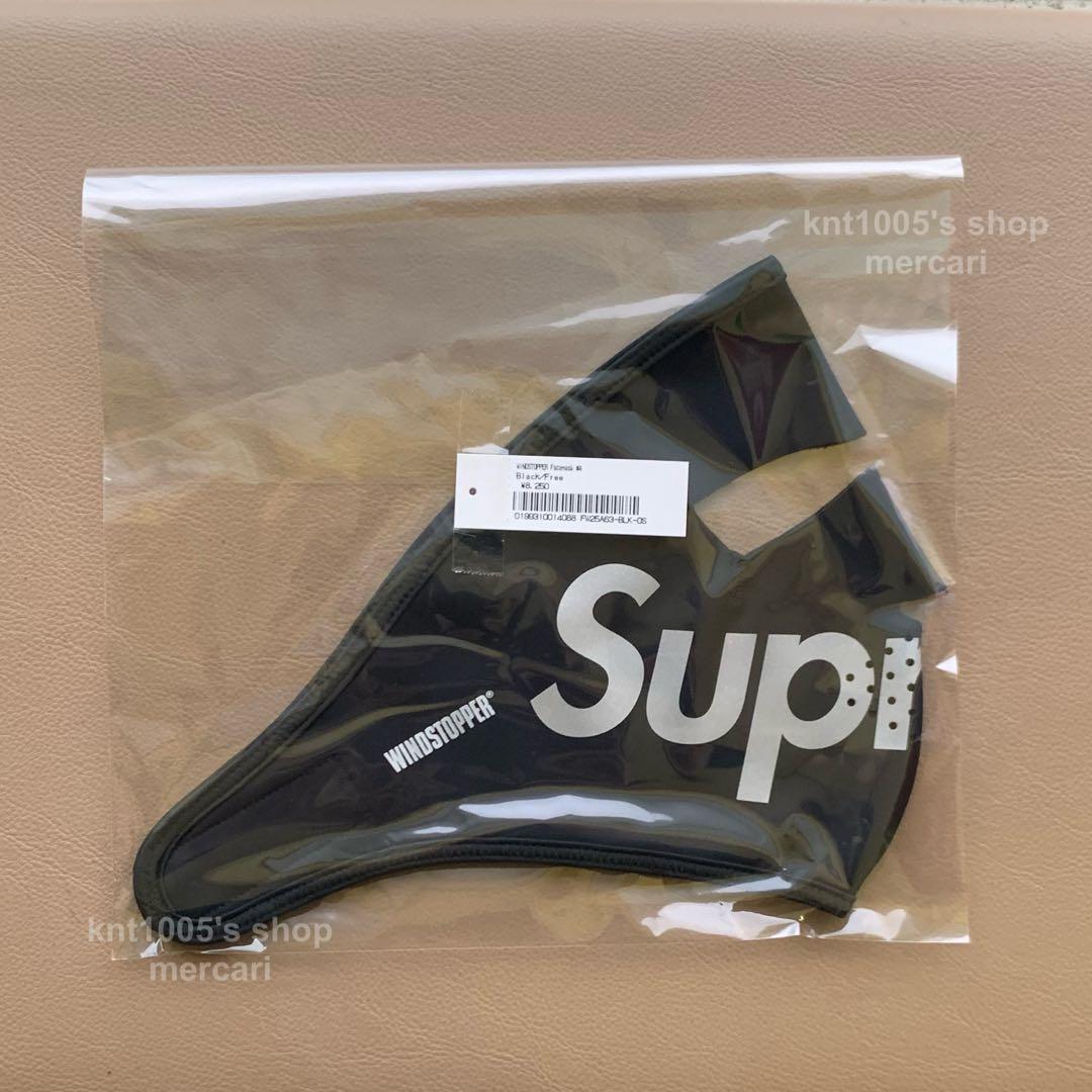 Supreme フェイスマスク シュプリーム WINDSTOPPER mask