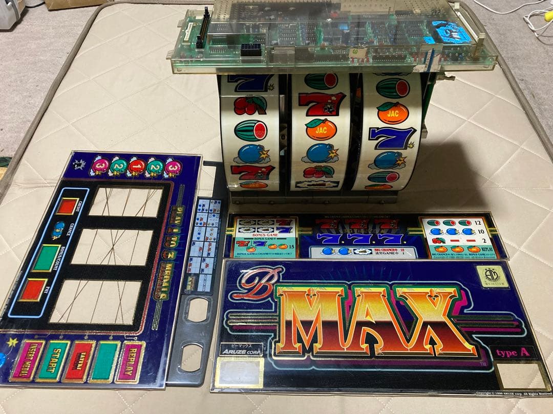 4号機　初代　ビーマックス　載せ替えセット　パチスロ　スロット　実機