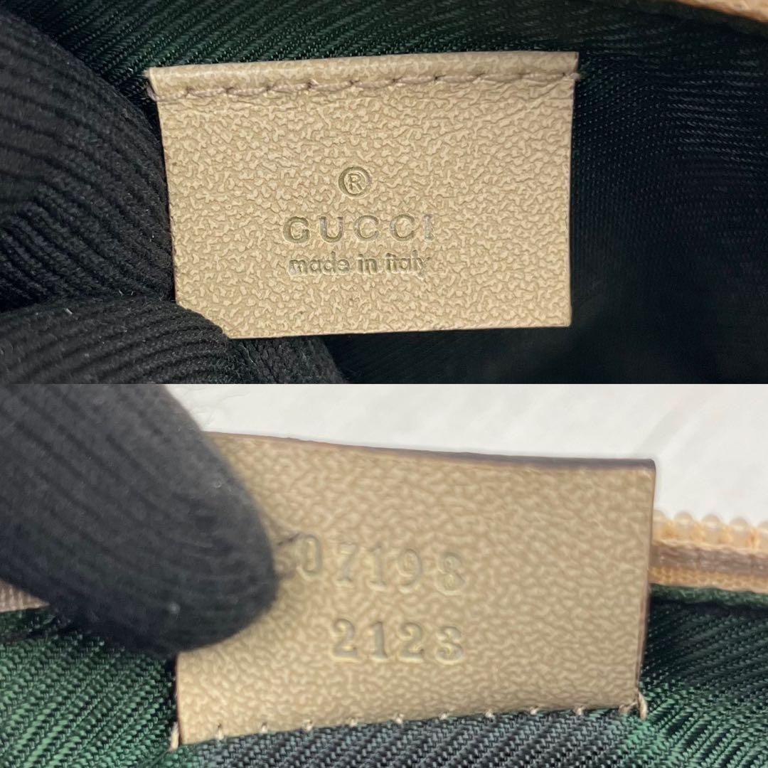 極美品✨ GUCCI グッチ ハンドバッグ アクセサリーポーチ GG キャンバス