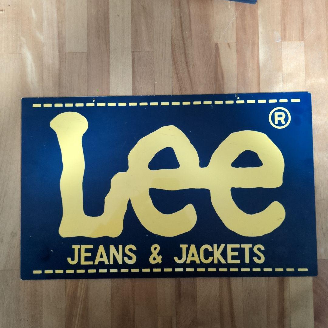 希少　レア　非売品　Lee　看板　プレート