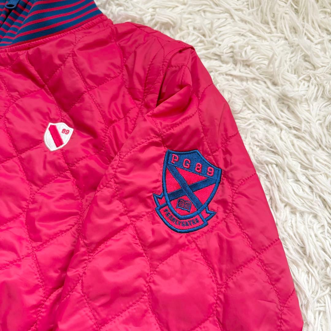 極美品　パーリーゲイツ　4way リバーシブル　スニード　ブルゾン　レディース