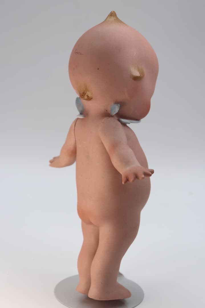 ケストナー製ポーセリン・キューピー、 ビンテージ陶器製人形 約22cm