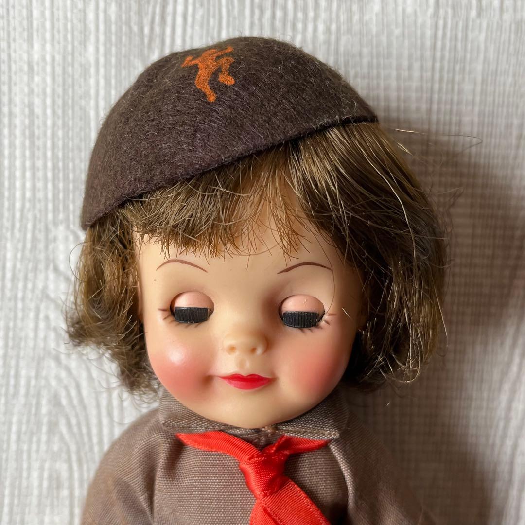 ビンテージ エファンビー ガール スカウト ドール ブラウン effanbee