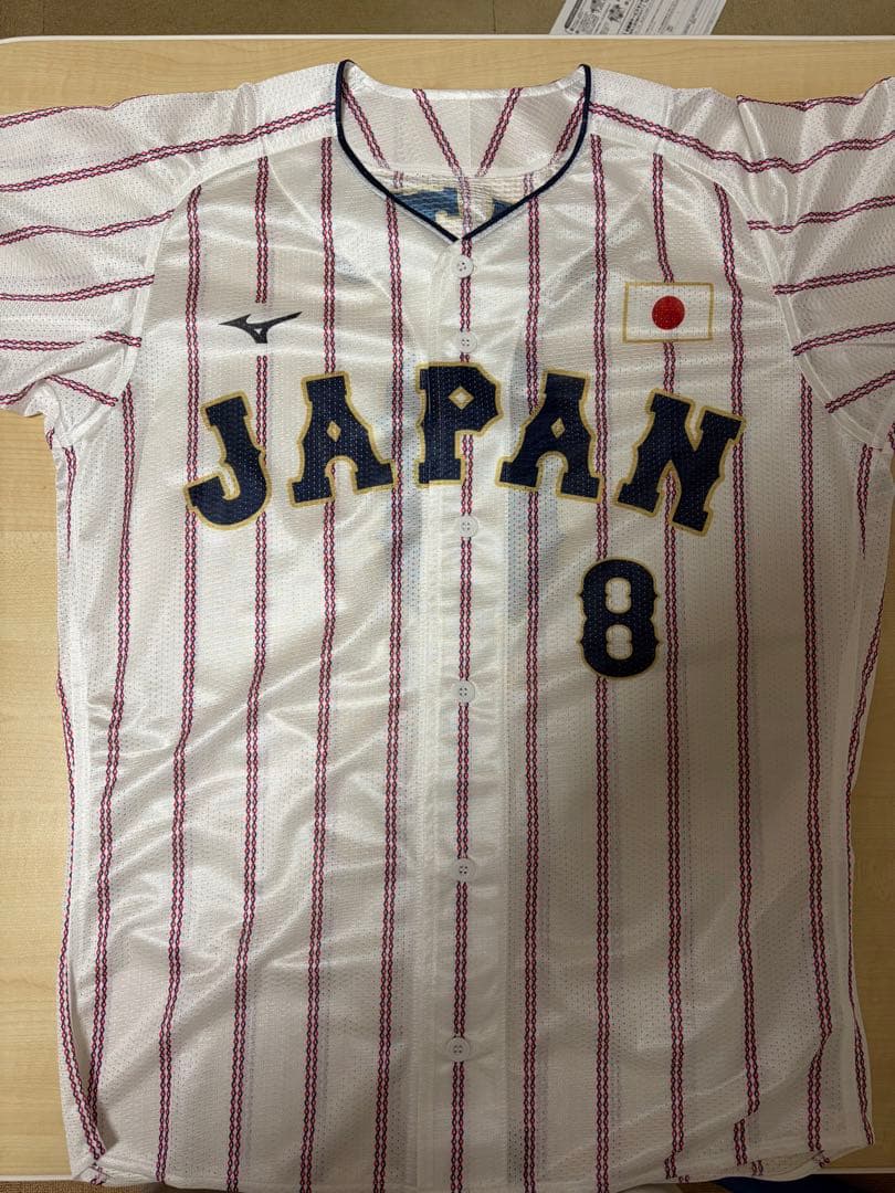 2026 WBCオーセンティックユニフォーム 佐藤輝明