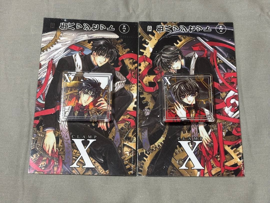 CLAMP X 司狼神威&桃生封真 缶バッジセット