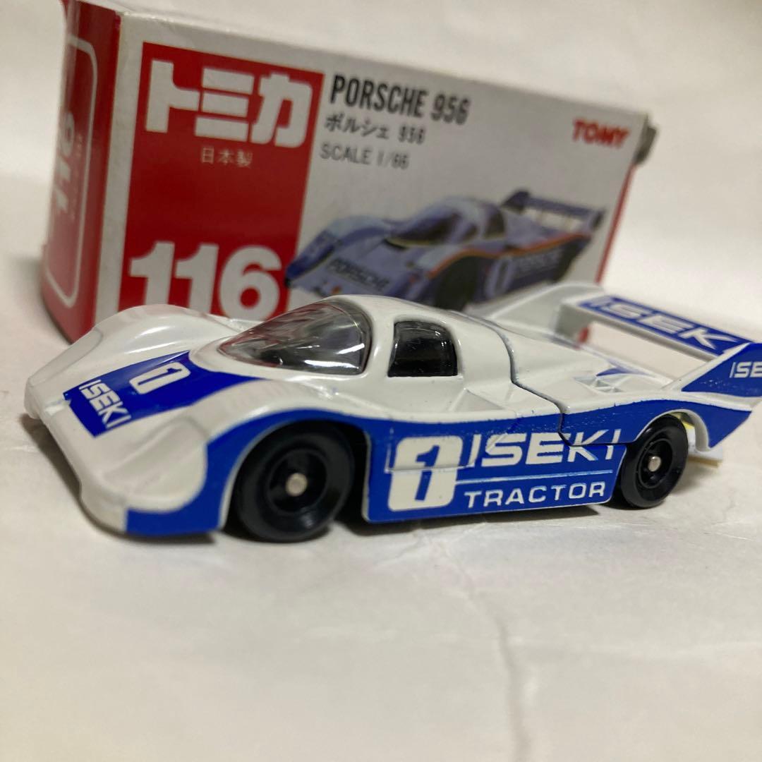 トミカポルシェ956です。日本製