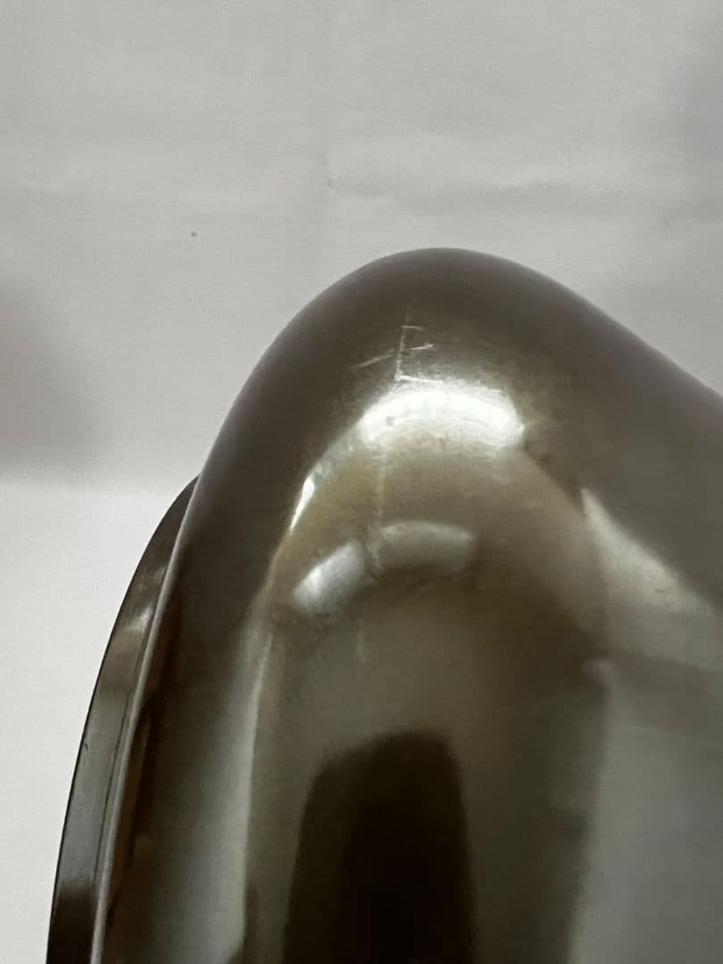 唐金建水 義正作 茶道具