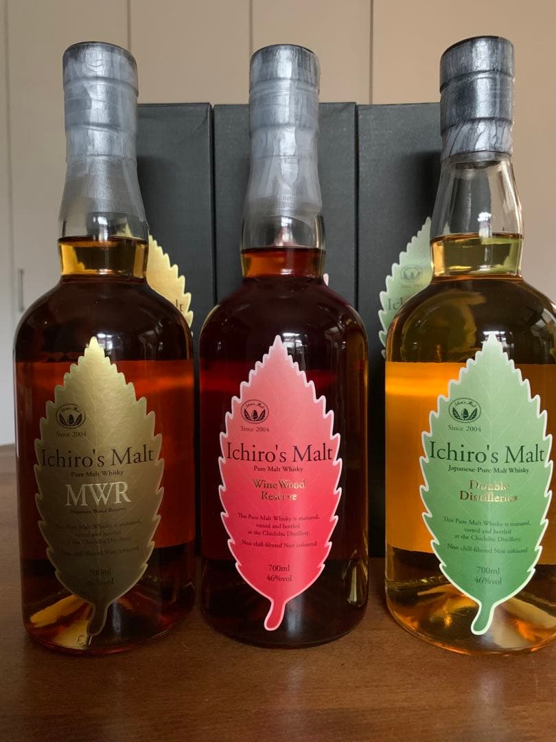 イチローズモルトDDR.WWR.MWRの3本セット