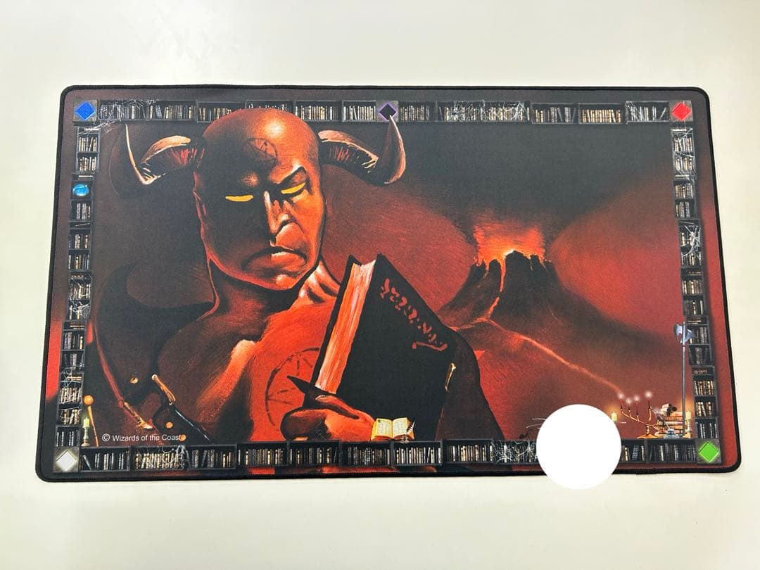 MTG 悪魔の教示者 プレイマット シリアルナンバー入り