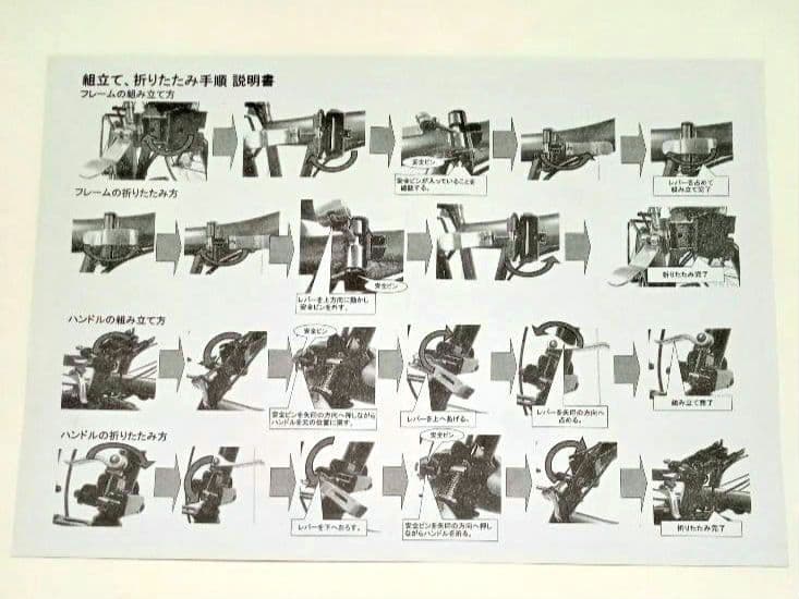 【エコメルカリ便のみ】軽量 折りたたみ自転車 レッド 赤 20インチ