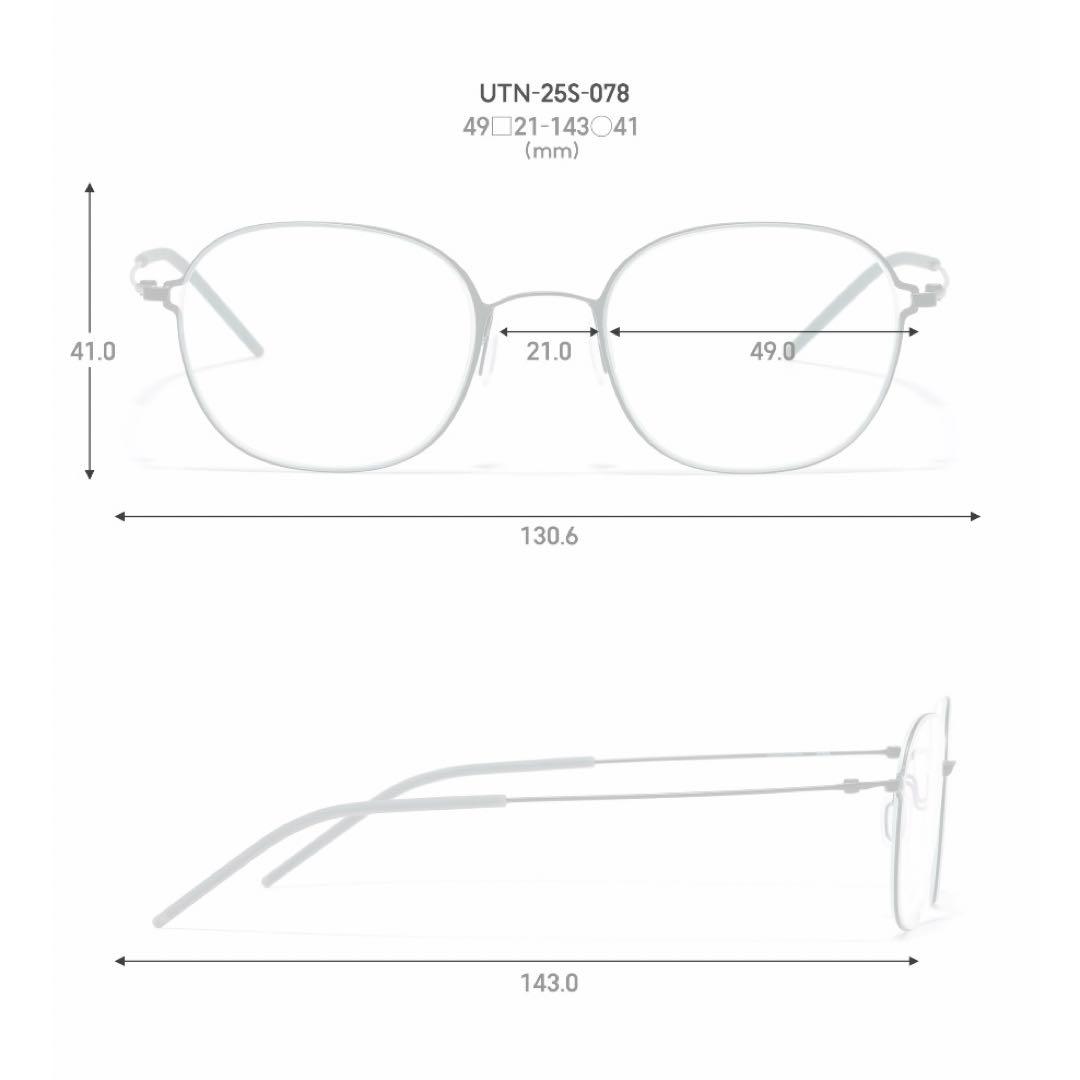 メガネ・老眼鏡 JINS_Airframe Ultra Light Titanium