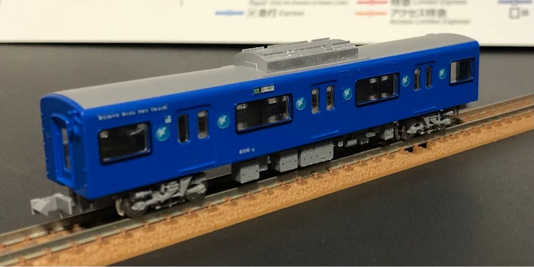 管理番号1627 京急 新600形 Nゲージ 塗装済キット 素人組立品4両