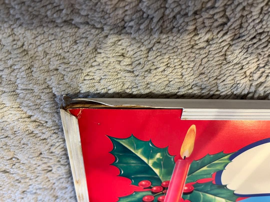 松田聖子　田原俊彦　グリコ紙看板