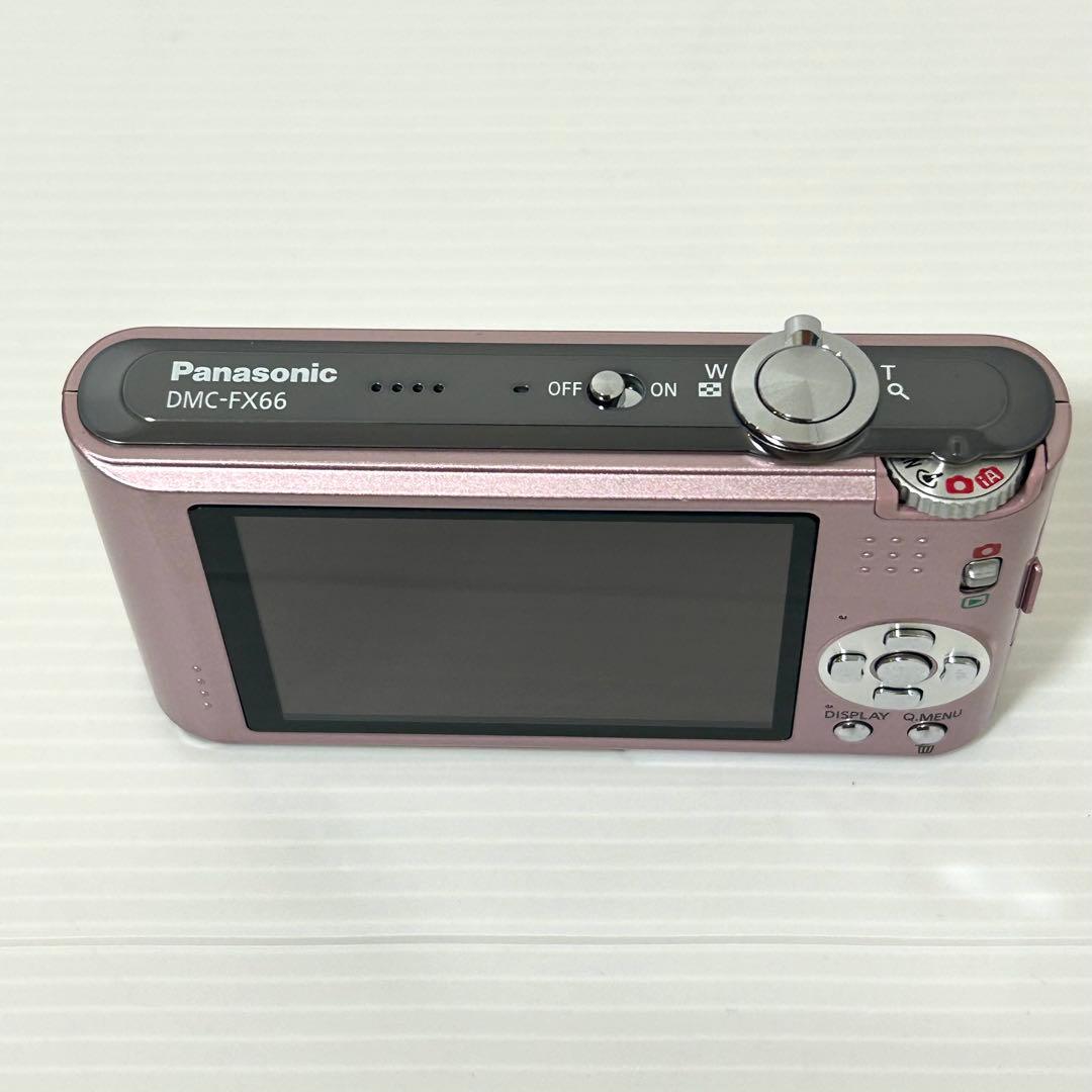 【美品】 パナソニック LUMIX DMC-FX66 コンパクトデジタルカメラ